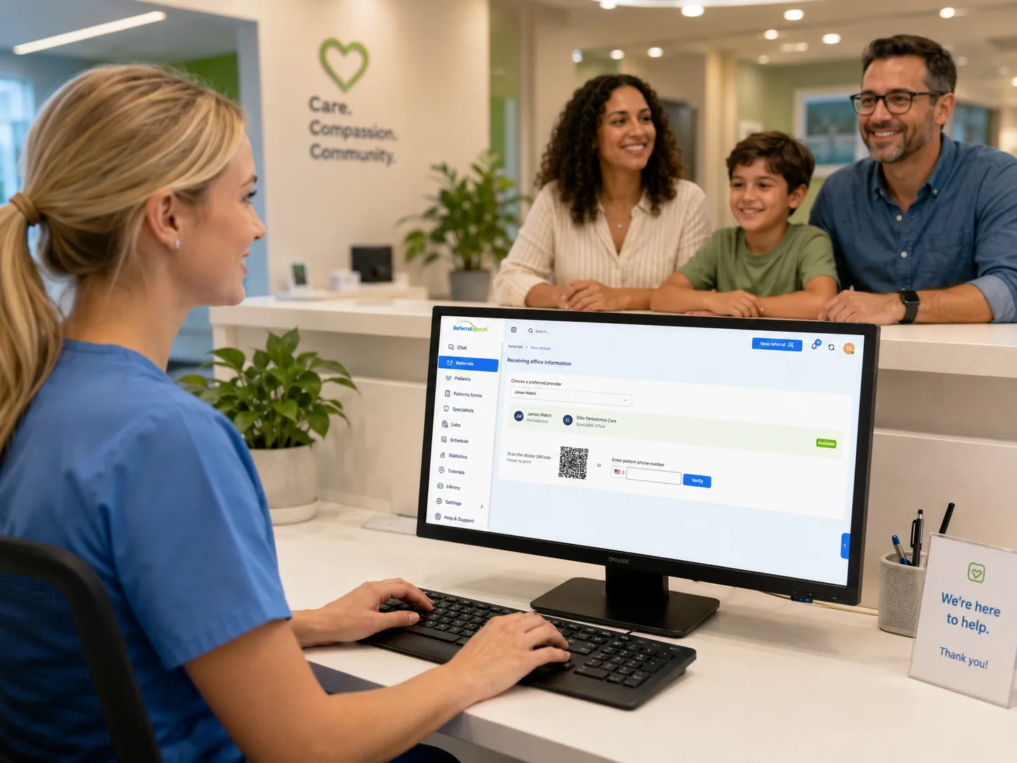 Return patient visual